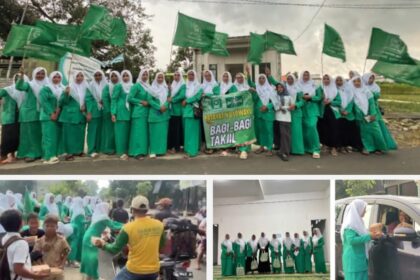 Pimpinan Ranting (PR) Fatayat NU Lowayu Dukun Gresik Gelar Santunan Dhuafa dan Berbagi Takjil Ramadan 1447 Hijriah, Selasa (10/3/2026). Foto: dok PR Fatayat NU Lowayu/NUGres