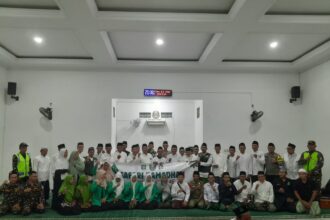 Rangkaian Safari Ramadhan Majelis Wakil Cabang Nahdlatul Ulama (MWCNU) Cerme, resmi ditutup dalam suasana hangat dan penuh kekeluargaan pada Kamis (12/3/2026) malam. Foto: dok LTN MWCNU Cerme/NUGres