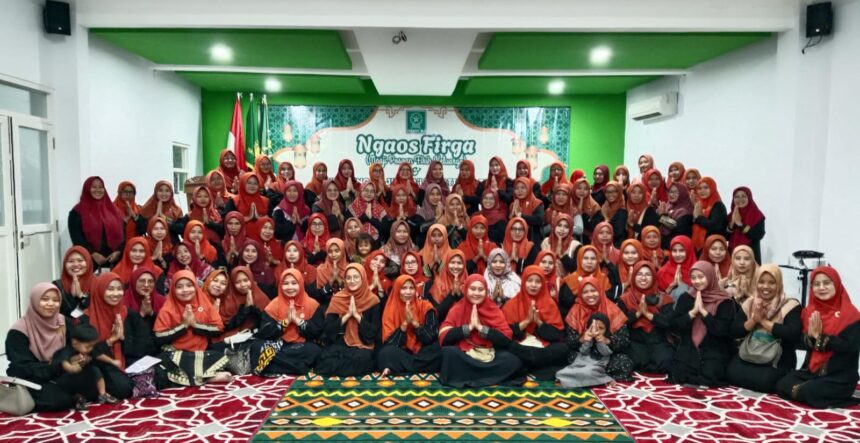 Dorong kader semakin berdaya, PAC Fatayat NU Bungah Gresik menggelar Ngaos Firga, meluncurkan Majelis Ta’lim Fatimah Zahra, hingga Buka Puasa Bersama, Kamis (12/3/2026). Foto: dok PAC Fatayat NU Bungah/NUGres