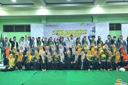 Menggelar Safari Ramadhan dan Sambung Roso, PAC IPNU IPPNU Manyar memperkenalkan tagline "Manyar Berdampak". Foto: dok PAC IPNU IPPNU Manyar/NUGres