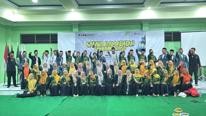Menggelar Safari Ramadhan dan Sambung Roso, PAC IPNU IPPNU Manyar memperkenalkan tagline "Manyar Berdampak". Foto: dok PAC IPNU IPPNU Manyar/NUGres
