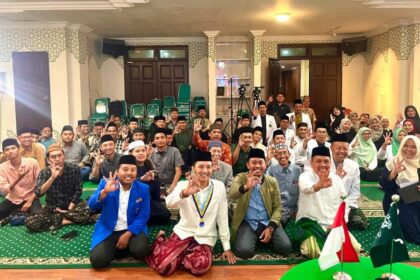 Ngaji Ramadan di Kantor PWNU Jatim, Rabu (11/3/2026), PKC PMII Jatim Integrasikan Spiritualitas dan Intelektualitas Mahasiswa. Foto: dok PKC PMII Jatim/NUGres