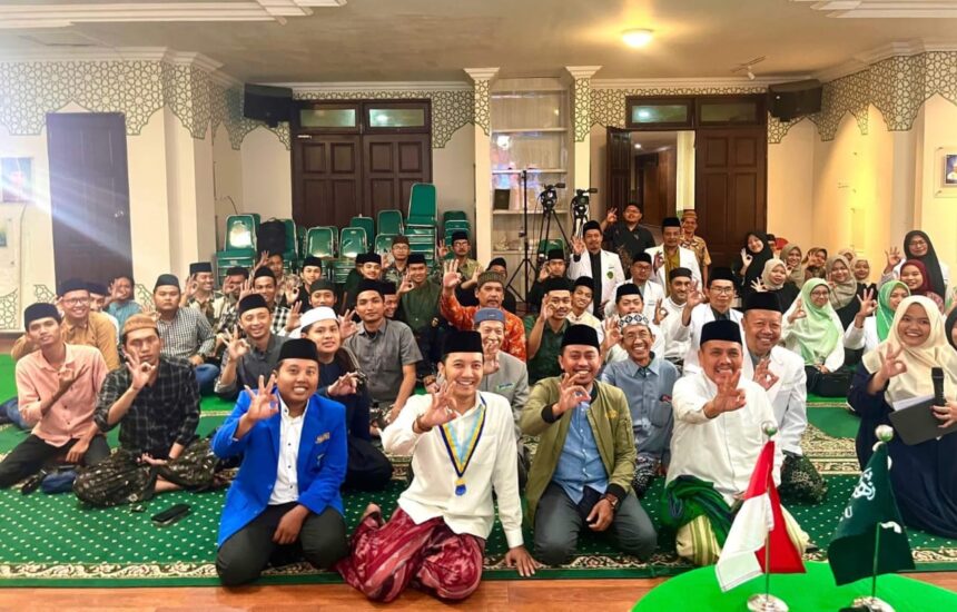 Ngaji Ramadan di Kantor PWNU Jatim, Rabu (11/3/2026), PKC PMII Jatim Integrasikan Spiritualitas dan Intelektualitas Mahasiswa. Foto: dok PKC PMII Jatim/NUGres