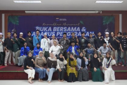 Ramadhan Movement Tadarus Pergerakan digelar Pengurus Cabang PMII Kabupaten Gresik di Aula Kantor MUI Kabupaten Gresik, Sabtu (14/3/2026). Foto: dok PC PMII Gresik/NUGres