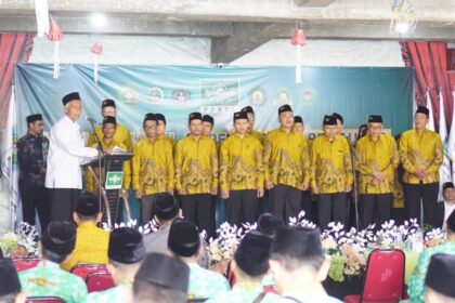 Momentum Syawal 1447 Hijriah, pengurus BP3MNU PPNU Lumpur Gresik masa khidmat 2025–2030 secara resmi dilantik. Foto: dok PPNU Lumpur/NUGres
