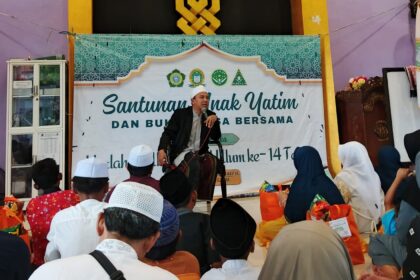 Hangatnya Ramadan di Harlah ke-14 SMKS Ihyaul Ulum Gresik: Santunan Yatim dan Buka Bersama Penuh Kebersamaan. Foto: Mila/NUGres