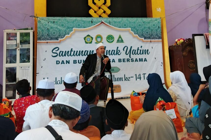 Hangatnya Ramadan di Harlah ke-14 SMKS Ihyaul Ulum Gresik: Santunan Yatim dan Buka Bersama Penuh Kebersamaan. Foto: Mila/NUGres