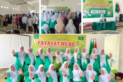 Pimpinan Ranting (PR) Fatayat NU Lowayu mengisi peringatan Hari Lahir ke-76 Fatayat NU dengan menggelar kegiatan edukatif sosialisasi pencegahan kekerasan seksual anak. Foto: dok PR Fatayat NU Lowayu/NUGres