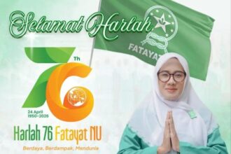 Pimpinan Cabang (PC) Fatayat NU Gresik menggelar berbagai kegiatan reflektif hingga sosial dalam rangkaian peringatan Hari Lahir ke-76 Fatayat NU. Foto: Instragram @fatayatnugresik/NUGres