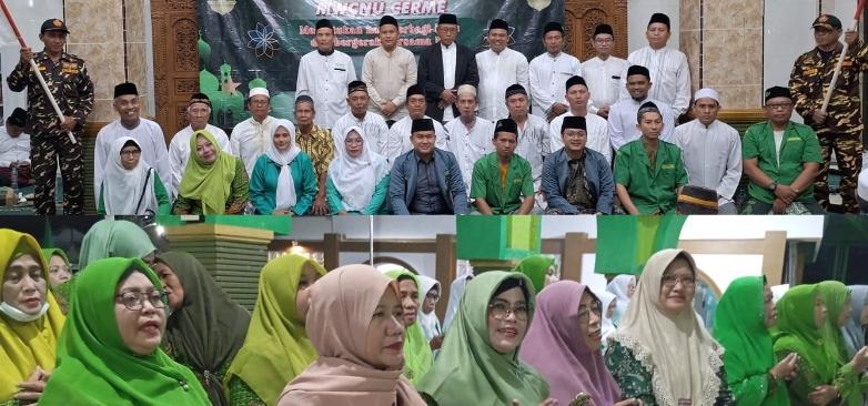 Di Ranting NU Pandu Cerme Gresik, MWCNU Cerme gelaran Lailatul Ijtima' diwarnai pesan penguatan kebersamaan hingga merawat tradisi baik. Foto: dok LTN MWCNU Cerme/NUGres