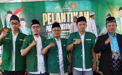 Dukung kesinambungan organisasi, mantan Ketua PAC GP Ansor Kebomas turut memberikan apresiasi dan motivasi dengan hadir di pelantika pengurus PAC GP Ansor Kebomas masa khidmat 2025–2028, Ahad (12/6/2026). Foto: Luthfi/NUGres