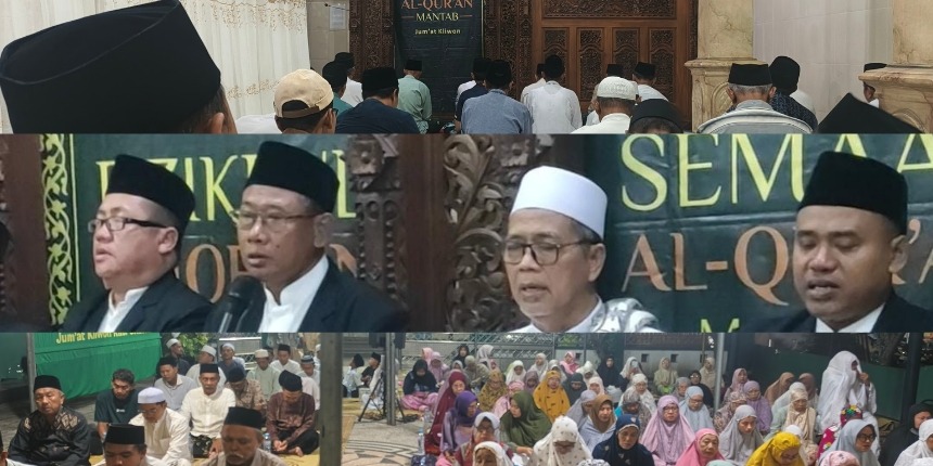 MWCNU Cerme Gresik menggelar Halal Bihalal dan Semaan Al-Qur’an Mantab, Jumat (3/4/2026). Foto: dok LTN MWCNU Cerme/NUGres