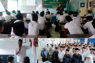 Pondok Aswaja SMP BP Assa’adah Bungah Gresik, ikhtiar meneguhkan karakter pelajar NU di tengah arus digitalisasi, Sabtu (18/4/2026). Foto: dok SMP BP Assa'adah Gresik/NUGres