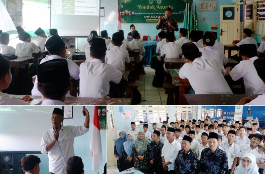 Pondok Aswaja SMP BP Assa’adah Bungah Gresik, ikhtiar meneguhkan karakter pelajar NU di tengah arus digitalisasi, Sabtu (18/4/2026). Foto: dok SMP BP Assa'adah Gresik/NUGres