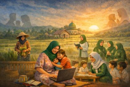 Potret perempuan dalam berbagai peran. Ilustrasi: Artificial Intelligence