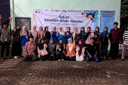 Upaya mendorong ekosistem sosial berkeadilan dan setara, PK PMII Akarbumi Gresik sukses menggelar Studi Islam Gender pada 25 - 26 April 2026. Foto: dok Kopri PK PMII Akarbumi/NUGres