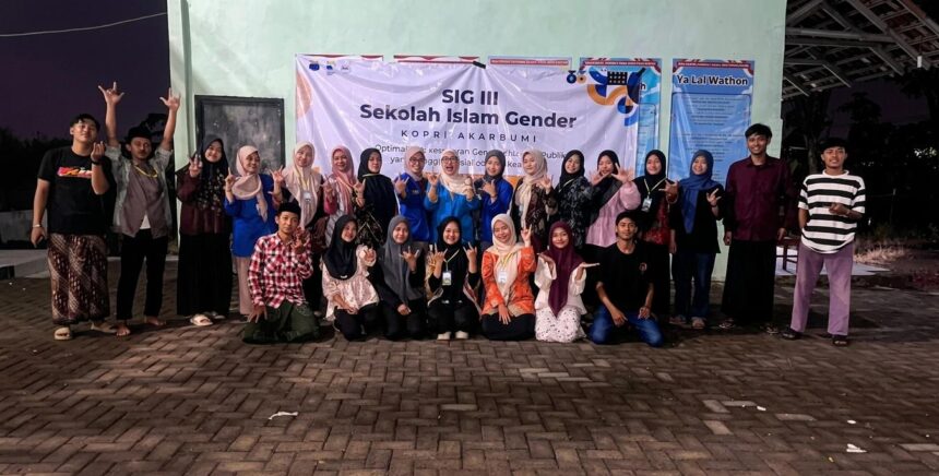 Upaya mendorong ekosistem sosial berkeadilan dan setara, PK PMII Akarbumi Gresik sukses menggelar Studi Islam Gender pada 25 - 26 April 2026. Foto: dok Kopri PK PMII Akarbumi/NUGres