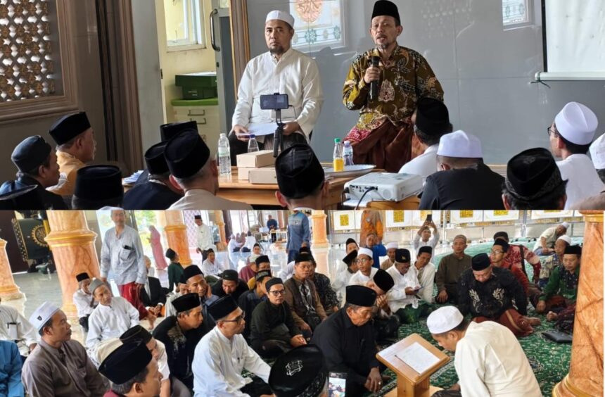 Tingkatkan kualitas ibadah umat, Lembaga Takmir Masjid Nahdlatul Ulama (LTMNU) Gresik menggelar pembinaan tahsin bacaan surat Al-Fatihah, Ahad (26/4/2026). Foto: dok LTMNU Gresik/NUGres