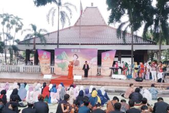 PK IPNU IPPNU SMA NU 1 Gresik sukses menyelenggarakan event yang berjuluk Kartera 2026 di Pendopo Alun-alun Kabupaten Gresik, Kamis (30/4/2026). Foto: dok PK IPNU IPPNU SMA NU 1 Gresik/NUGres