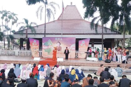 PK IPNU IPPNU SMA NU 1 Gresik sukses menyelenggarakan event yang berjuluk Kartera 2026 di Pendopo Alun-alun Kabupaten Gresik, Kamis (30/4/2026). Foto: dok PK IPNU IPPNU SMA NU 1 Gresik/NUGres