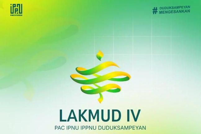 PAC IPNU IPPNU Duduksampeyan memperkenalkan filosofi Logo LAKMUD IV dengan tema “Membentuk Kader Muda NU yang Aktif Berorganisasi dan Siap Mengabdi”. Foto: Instagram @ipnuippnu_dudukspy/NUGres