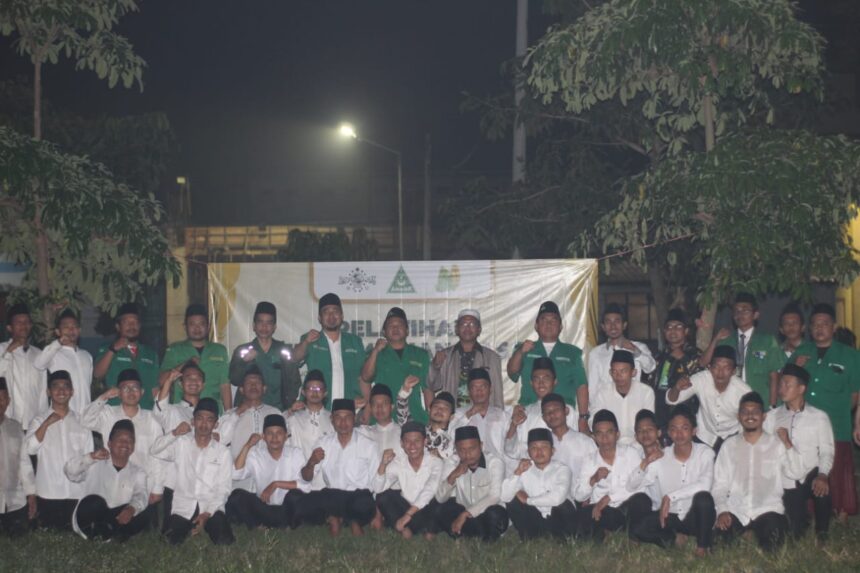 Ikhtiar cetak kader militan, Pimpinan Cabang Gerakan Pemuda Ansor Gresik telah menggembleng puluhan pemuda di Pelatihan Kader Dasar (PKD) ke-3, di PAC GP Ansor Menganti pada 1-3 Mei 2026. Foto: dok PAC GP Ansor Menganti/NUGres